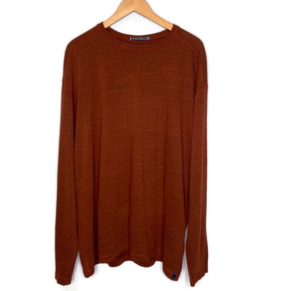 Agave Men’s Luxe Standard Fit Crew Neck Long Sleeve Pullover Top Size XXL
